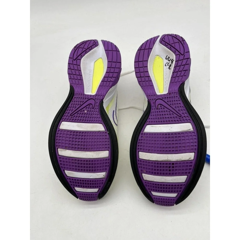 Nike Womens ZoomX Superrep Surge CK9406-157 White Purple Yellow Running Size 9.5